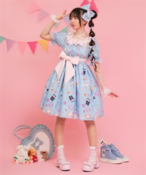 ハッピーバカンス柄ワンピース | kawaii | axes femme online shop ハッピーバカンス柄ワンピース | kawaii | axes femme online shop