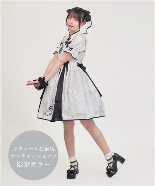 牡丹刺繍チャイナワンピース | kawaii | axes femme online shop 牡丹刺繍チャイナワンピース | kawaii | axes femme online shop