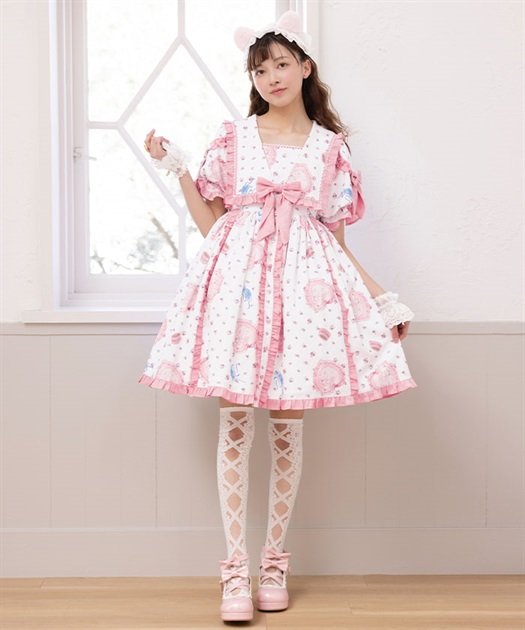 高い品質 ワンダフルワールド ハート薔薇柄パッチロングスカート 高い品質 ワンダフルワールド ハート薔薇柄パッチロングスカート
