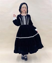 ウィンターワンピース【ランク限定Web先行予約】(黒-M)