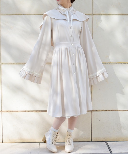 フィッシュテールケープワンピース | axes femme | axes femme