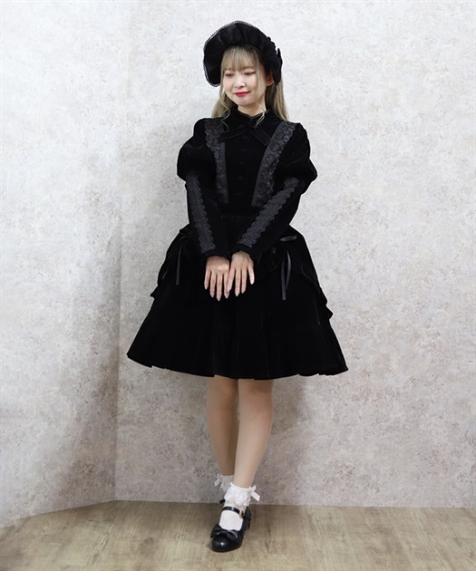 ベルベットドールワンピース | 衣料 | axes femme online shop ベルベットドールワンピース | 衣料 | axes femme online shop