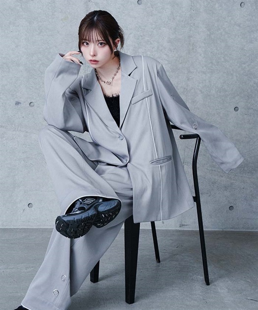 YUINAハトメデザインジャケット【2点10%OFF対象商品】