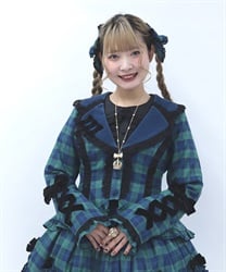 タータンチェックジャケット【二次予約】(グリーン-M)