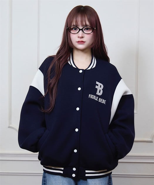入荷中 ボンディングスタジャン BEBE FICKLE | ジャケット・アウター