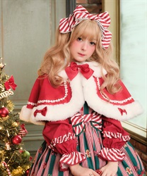 クリスマスケープ(赤-F)