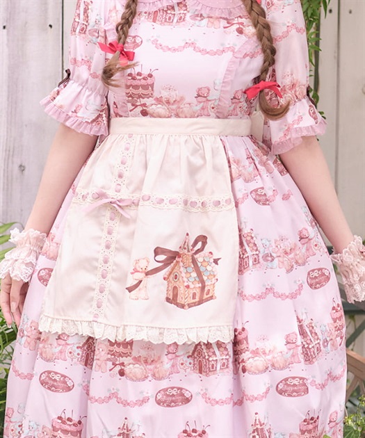 Rose Fleur Apron JSK by Baby, the Stars Shine Bright Rose Fleur Apron JSK by Baby, the Stars Shine Bright