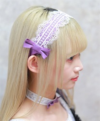 シュエットヘッドドレス(パープル-F)