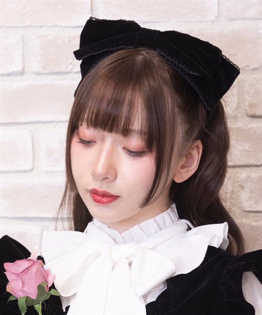 ベロアリボンヘッドドレス | kawaii | axes femme online shop ベロアリボンヘッドドレス | kawaii | axes femme online shop
