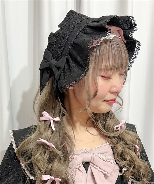 メアリーハーフボンネット | kawaii | axes femme online shop メアリーハーフボンネット | kawaii | axes femme online shop