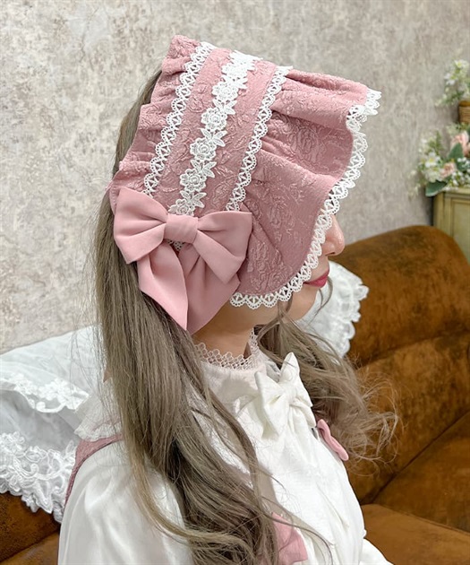 メアリーハーフボンネット | 雑貨 | axes femme online shop メアリーハーフボンネット | 雑貨 | axes femme online shop