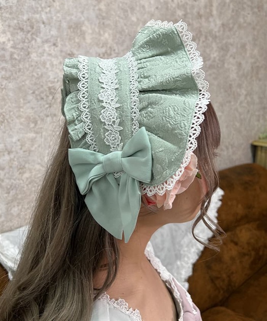 メアリーハーフボンネット | 雑貨 | axes femme online shop メアリーハーフボンネット | 雑貨 | axes femme online shop