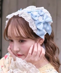 トーションレースヘッドドレス | kawaii | axes femme online shop トーションレースヘッドドレス | kawaii | axes femme online shop