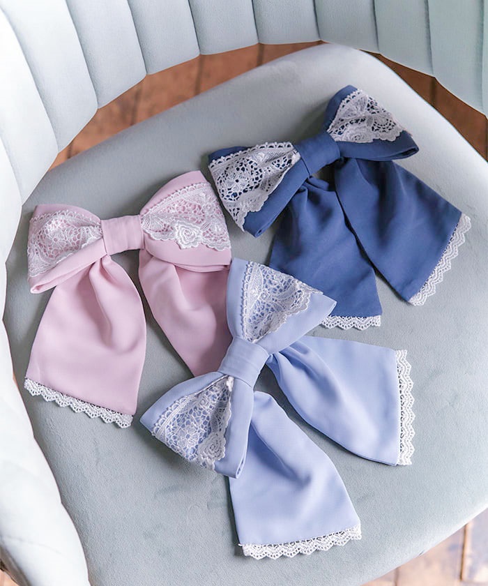 プランタンリボンバレッタ | kawaii | axes femme 公式オンライン