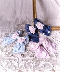 桜柄リボンバレッタ | kawaii | axes femme online shop 桜柄リボンバレッタ | kawaii | axes femme online shop