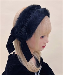 ウィンターヘッドドレス【ランク限定Web先行予約】(黒-F)