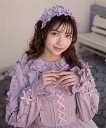 フリルヘッドドレス【受注生産】 | Chalmiere │ axes femme フリルヘッドドレス【受注生産】 | Chalmiere │ axes femme