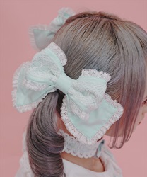 はしごレースリボンセット(ミント-F)