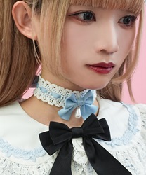 はしごレースチョーカー【ランク限定Web先行予約】(サックス-F)