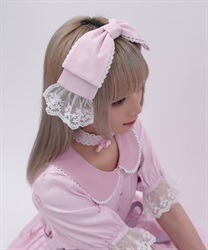 リボンカチューシャ(ピンク-F)