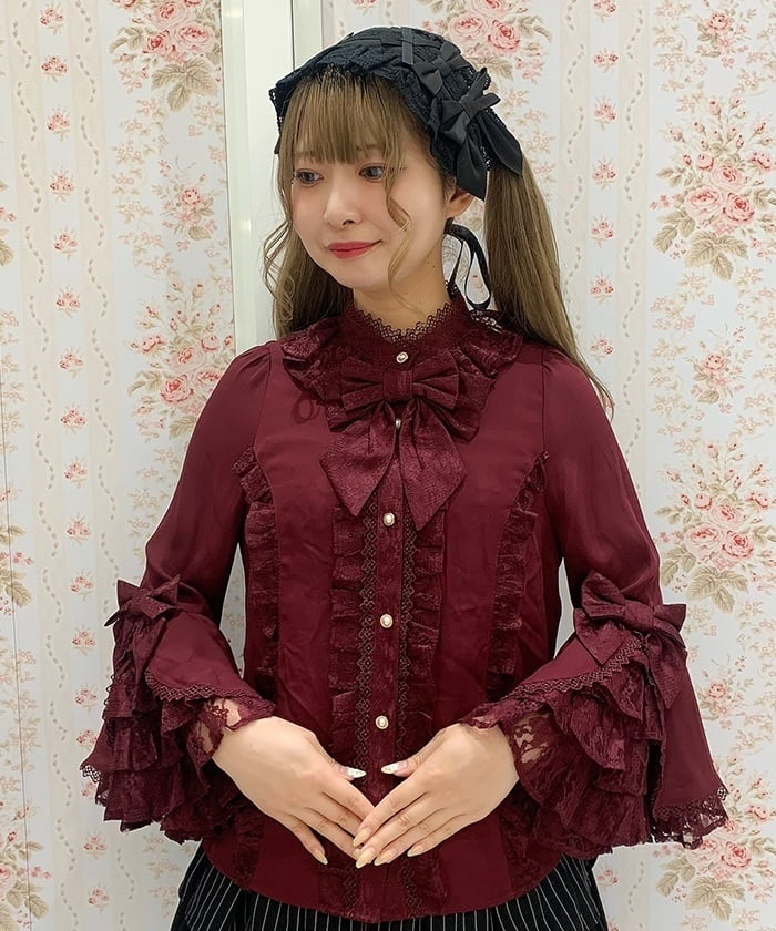 エヴァムエヴァ　値下げ中 姫袖7分丈ブラウス【Web先行販売】 | Chalmiere │ axes femme