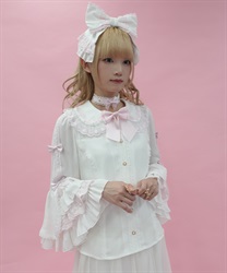 丸襟姫袖ブラウス(Ａ-M)