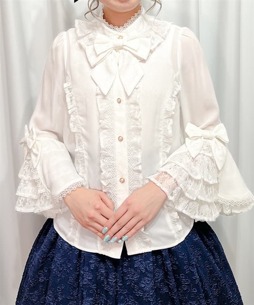 姫袖7分丈ブラウス【受注生産】 | レディース服・レディース 姫袖7分丈ブラウス【受注生産】 | レディース服・レディース