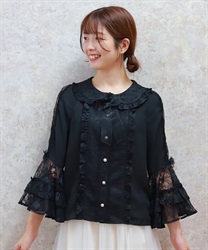 レーシー姫袖ブラウス | kawaii | axes femme online shop レーシー姫袖ブラウス | kawaii | axes femme online shop