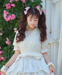 コットンレースブラウス | kawaii | axes femme online shop コットンレースブラウス | kawaii | axes femme online shop