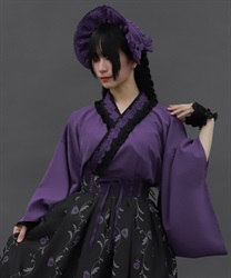 和風ブラウス【ランク限定Web先行販売】(パープル-M)