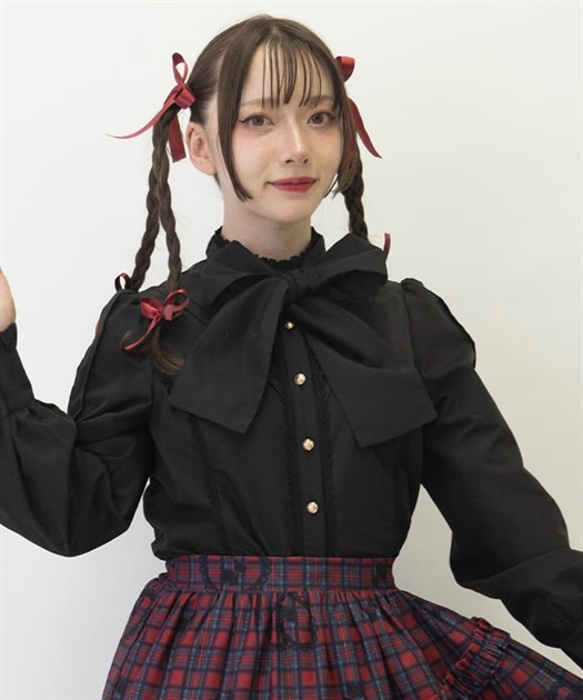 ボウタイリボンブラウス | レディース服・レディース ボウタイリボンブラウス | レディース服・レディース