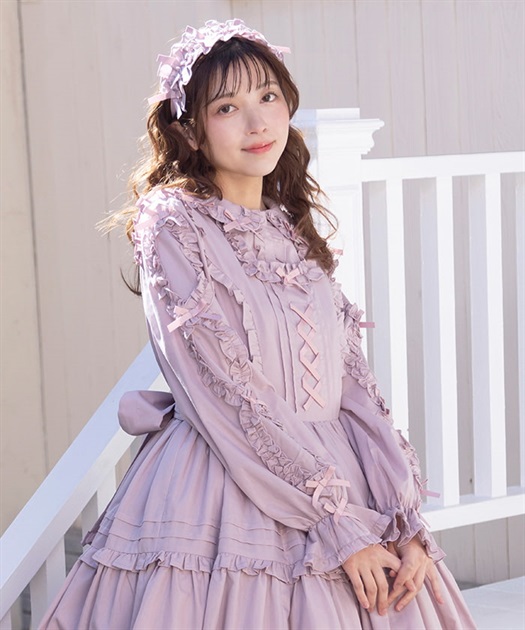 フリルブラウス【受注生産】 | Chalmiere │ axes femme onlineshop フリルブラウス【受注生産】 | Chalmiere │ axes femme onlineshop