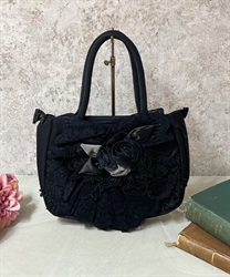 レーシークィーンバッグ(黒-F)