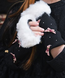 リボンローズファーグローブ