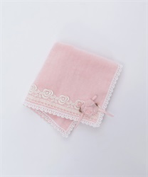 ローズレースハンカチ(ピンク-F)