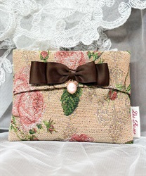 ＲＤＳＰリボン付きミニＴ(ベージュ-F)