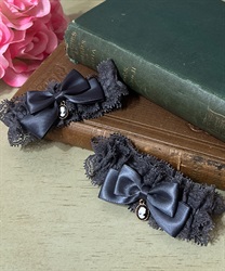 カメオリボンアームバンド(グレー-F)