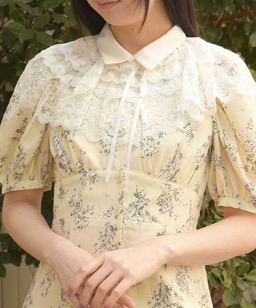 アリス薔薇チュールつけ襟