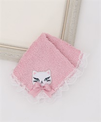 にゃぎーぬタオルハンカチ(ピンク-F)