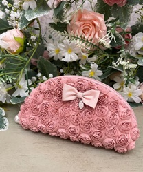 ミニローズグラスケース(ピンク-F)