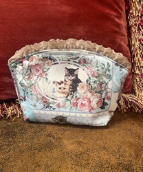 ローズキャットポーチ(ベージュ-F)