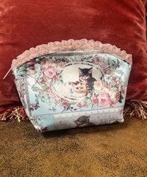 ローズキャットポーチ(ピンク-F)