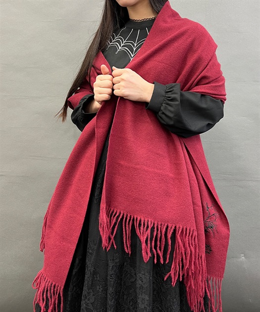 クロス刺繍ストール【10%OFF対象商品】 | レディース服 クロス刺繍ストール【10%OFF対象商品】 | レディース服
