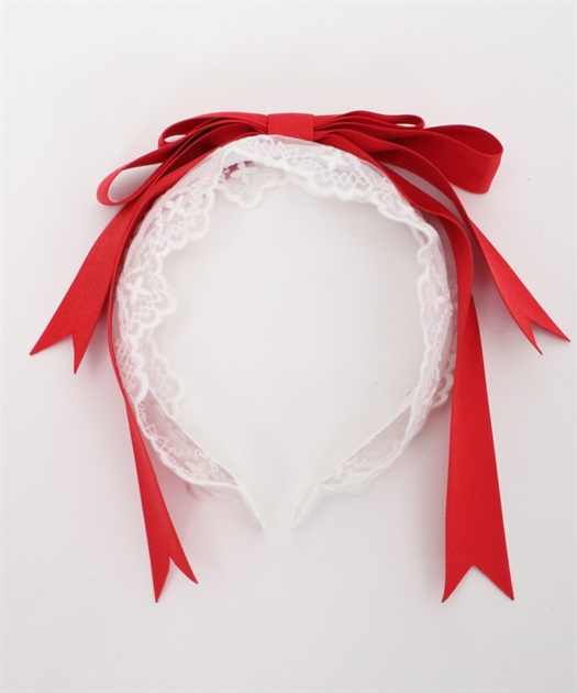 レースリボンカチューシャ | kawaii | axes femme online shop レースリボンカチューシャ | kawaii | axes femme online shop