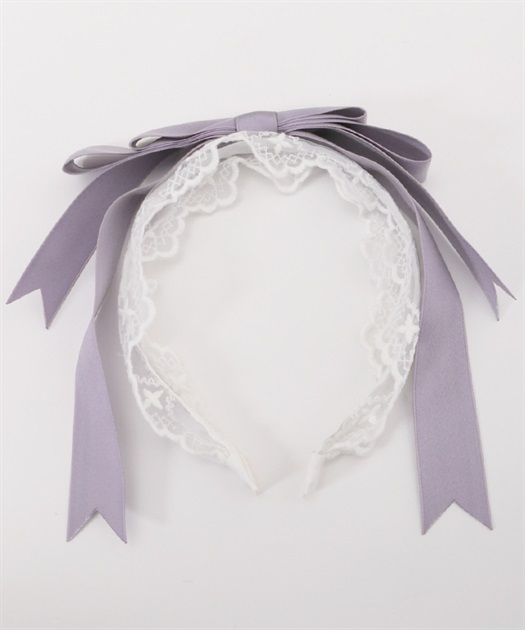 レースリボンカチューシャ | kawaii | axes femme online shop レースリボンカチューシャ | kawaii | axes femme online shop