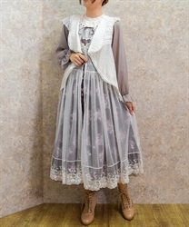 レースベスト×チュールジレ | outlet | axes femme online shop
