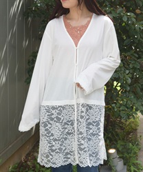 ＵＶカットレース切替カーデ【予約】