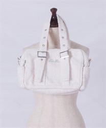 ミニツイードショルダー(白-F)