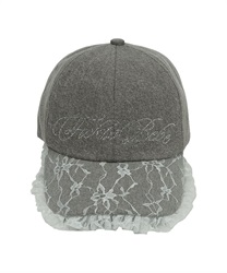 レースレイヤードフリルCAP(Ａ-F)