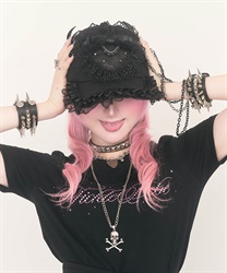 AVENCHUMU＆Fickle BebeハートケーキＣＡＰ【予約】(黒-F)